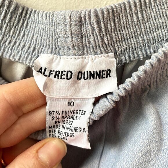 Alfred Dunner Pull On Pants Light Blue 10 - Picture 2 of 10
